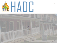 Tablet Screenshot of hadcallentown.org